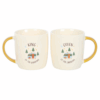 Camping King and Queen Couples Mug Set