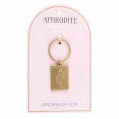 Alternative view of Aphrodite Goddess Talisman Keyring