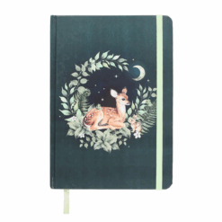 Alternative view of Green Fawn A5 Notebook