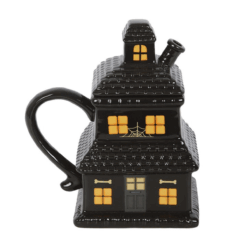 Alternative view of Black Haunted House Mug