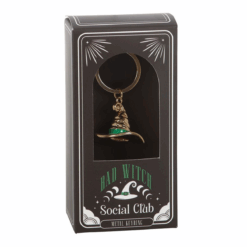 Alternative view of Bad Witch Alloy Witch Hat Keyring