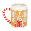 Candy Cane Gingerbread House Mug Candy Cane Gingerbread House Mug