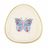 Floral ButterflyTrinket Dish