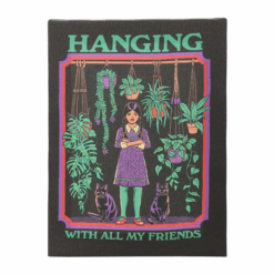 Alternative view of 19x25cm Hanging With All My Friends Canvas Plaque by Steven Rhodes