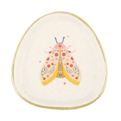Alternative view of Floral Moth Trinket Dish