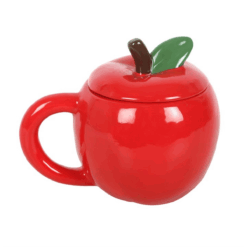 Alternative view of Apple Shaped Lidded Mug