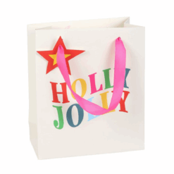 Alternative view of 23cm Holly Jolly Gift Bag