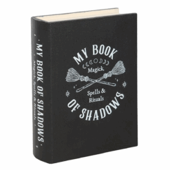 Alternative view of My Book of Shadows Book Shaped Storage Box