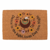 Natural Bee Radiant Doormat