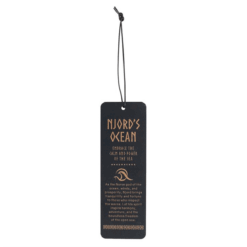 Alternative view of Njord's Ocean Wooden Bookmark