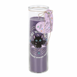 Alternative view of Of Whiskers and Wings Lavender Tube Candle