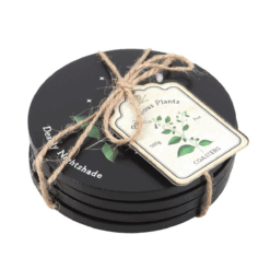Alternative view of Poisonous Plants Coaster Set