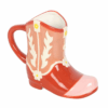 Pink Cowboy Boot Shaped Mug Pink Cowboy Boot Shaped Mug