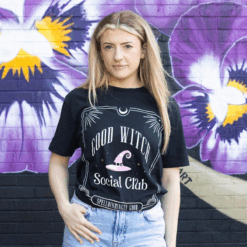 Alternative view of Pink Good Witch Social Club Unisex T-shirt Size XL
