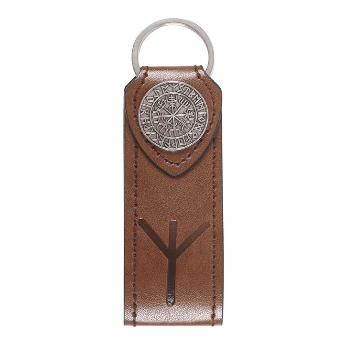 Protection Viking Rune Faux Leather Keyring Protection Viking Rune Faux Leather Keyring - Image 2