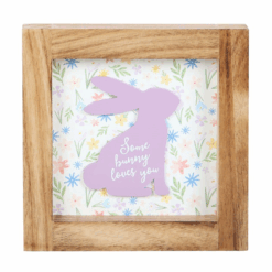 Alternative view of Some Bunny Loves You Wooden Frame Sign
