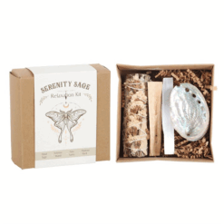 Alternative view of Serenity Sage Relaxation Smudge Kit