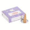 Set of 12 Lavender Dhoop Incense Cones by Satya (6/30)