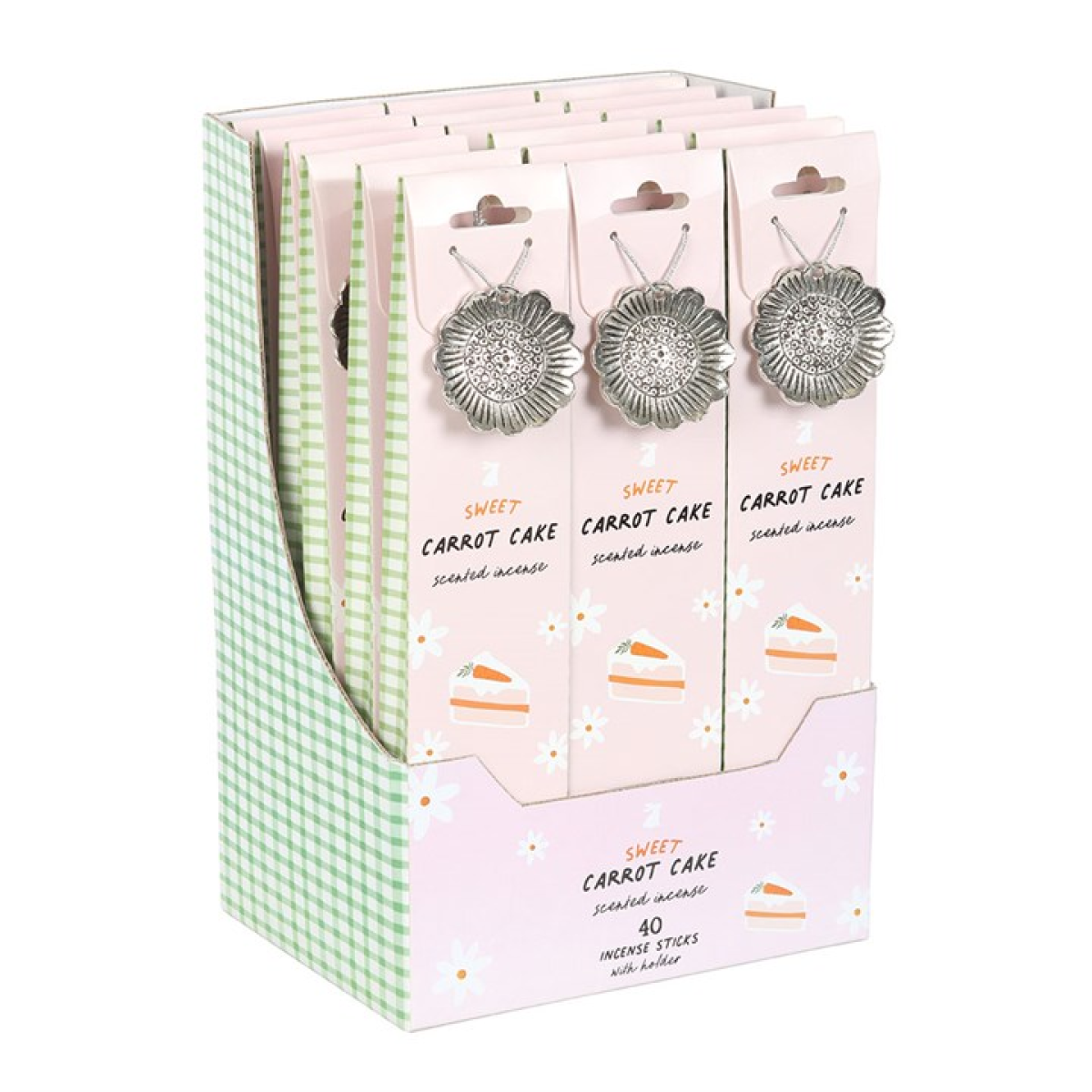 Set of 18 Carrot Cake Incense Stick Gift Sets in Display Set of 18 Carrot Cake Incense Stick Gift Sets in Display - Image 2