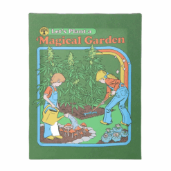 Alternative view of 19x25cm Magical Garden Canvas Plaque by Steven Rhodes