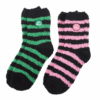 Set of 2 Good Witch and Bad Witch Fluffy Socks