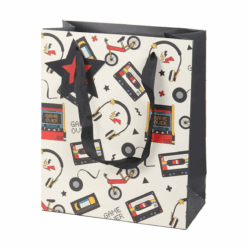 Alternative view of 23cm Medium Retro 80s Print Gift Bag