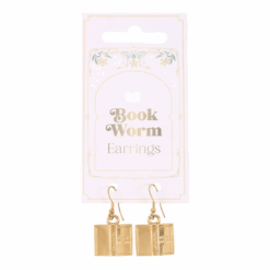 Alternative view of Book Worm Earrings