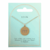 777 Angel Number Luck Necklace 777 Angel Number Luck Necklace