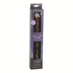 Alternative view of Energy Clearing Aura Quartz Crystal Wand with Pouch
