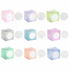 Alternative view of Set of 9 Angel Number Crystal Balls