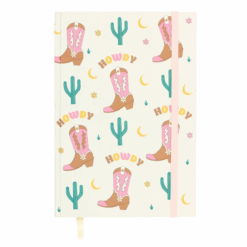 Alternative view of Cowboy Boot A5 Notebook with Sticker Sheet