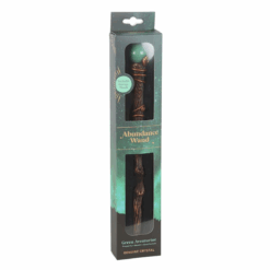 Alternative view of Abundance Green Aventurine Crystal Wand with Pouch
