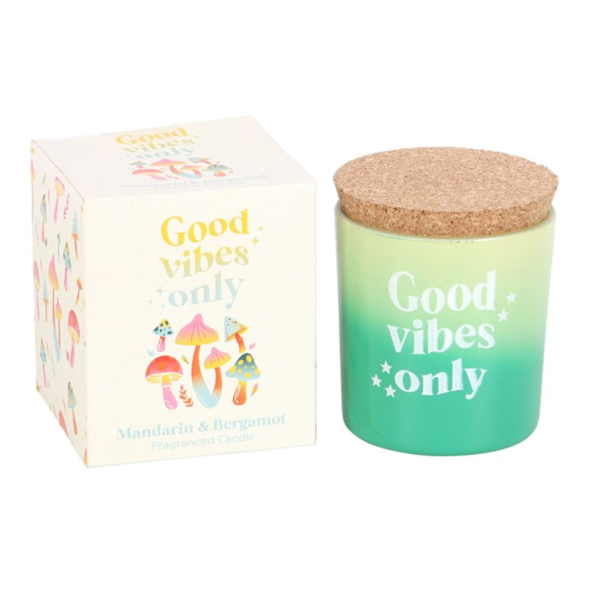 Good Vibes Only Mandarin & Bergamot Candle Good Vibes Only Mandarin & Bergamot Candle - Image 2