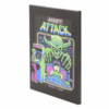 19x25cm Anxiety Attack Canvas Plaque by Steven Rhodes