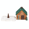 Cabin Ski Chalet Incense Cone Holder
