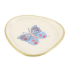 Floral ButterflyTrinket Dish
