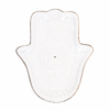 White Hand of Hamsa Incense Holder and Trinket Dish