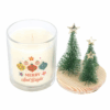 Merry and Bright Bauble Cinnamon & Spice Glass Candle with Tree Merry and Bright Bauble Cinnamon & Spice Glass Candle with Tree