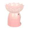 Pink Water Lily Oil Burner and Wax Warmer
