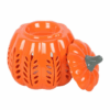Orange Leaf Cut Out Pumpkin Oil Burner and Wax Warmer Orange Leaf Cut Out Pumpkin Oil Burner and Wax Warmer