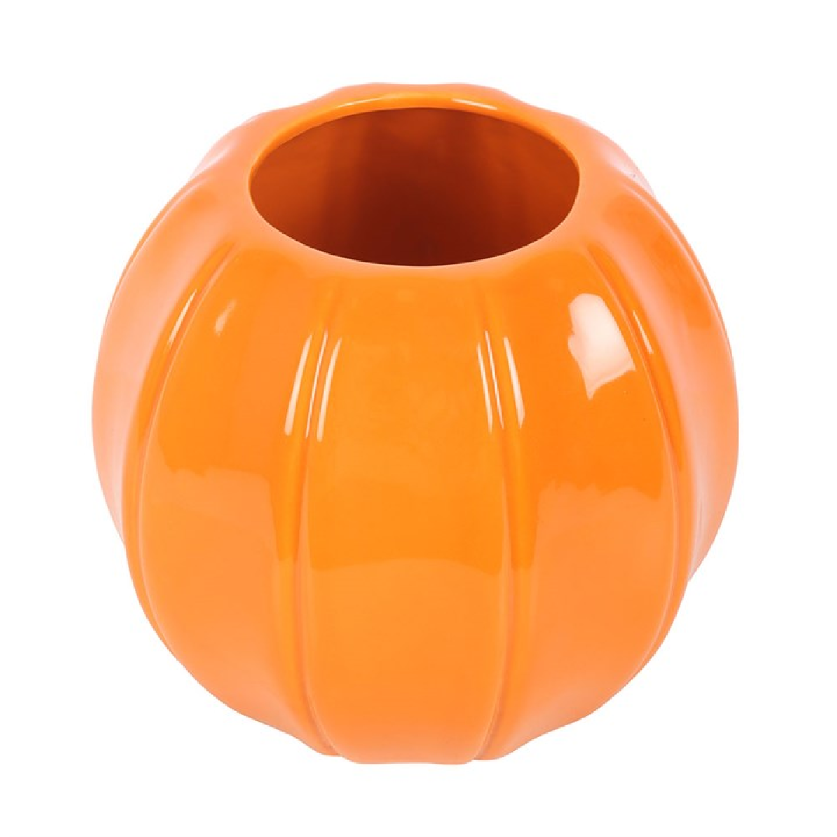 Orange Pumpkin Vase Orange Pumpkin Vase - Image 3