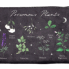 Poisonous Plants Makeup Bag