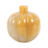 Pumpkin Shaped Orange Calcite Crystal
