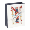 23cm Medium King of Our Hearts Playing Card Gift Bag 23cm Medium King of Our Hearts Playing Card Gift Bag