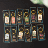 Set of 12 Enamel Keyrings by Steven Rhodes