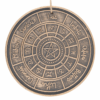 Bronze Wheel of the Year Hanging Terracotta Plaque