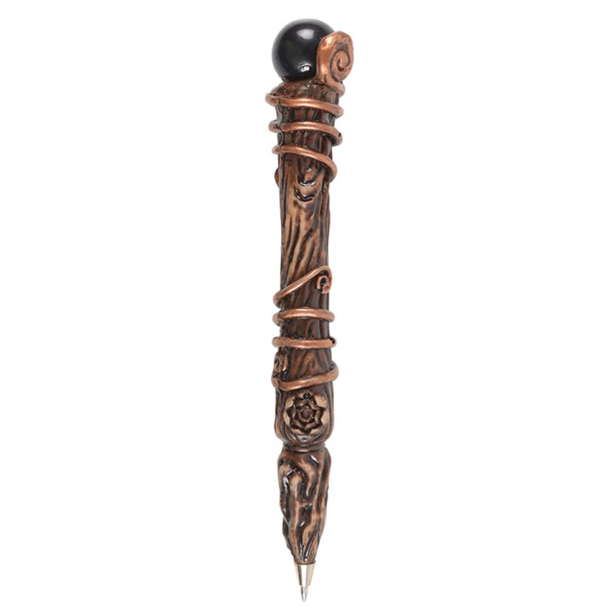Protection Black Obsidian Crystal Wand Pen Protection Black Obsidian Crystal Wand Pen - Image 4