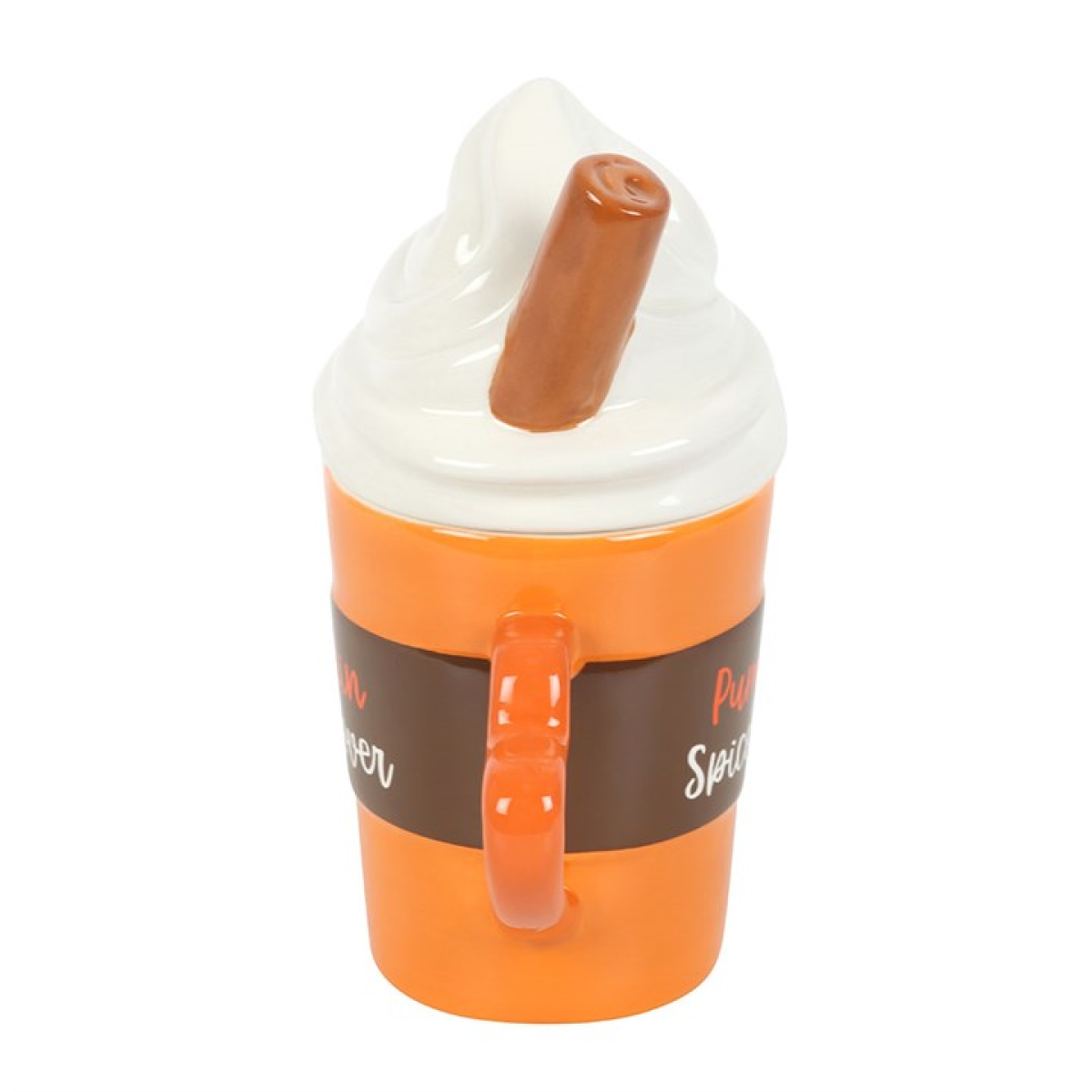 Pumpkin Spice Latte Shaped Lidded Mug Pumpkin Spice Latte Shaped Lidded Mug - Image 4
