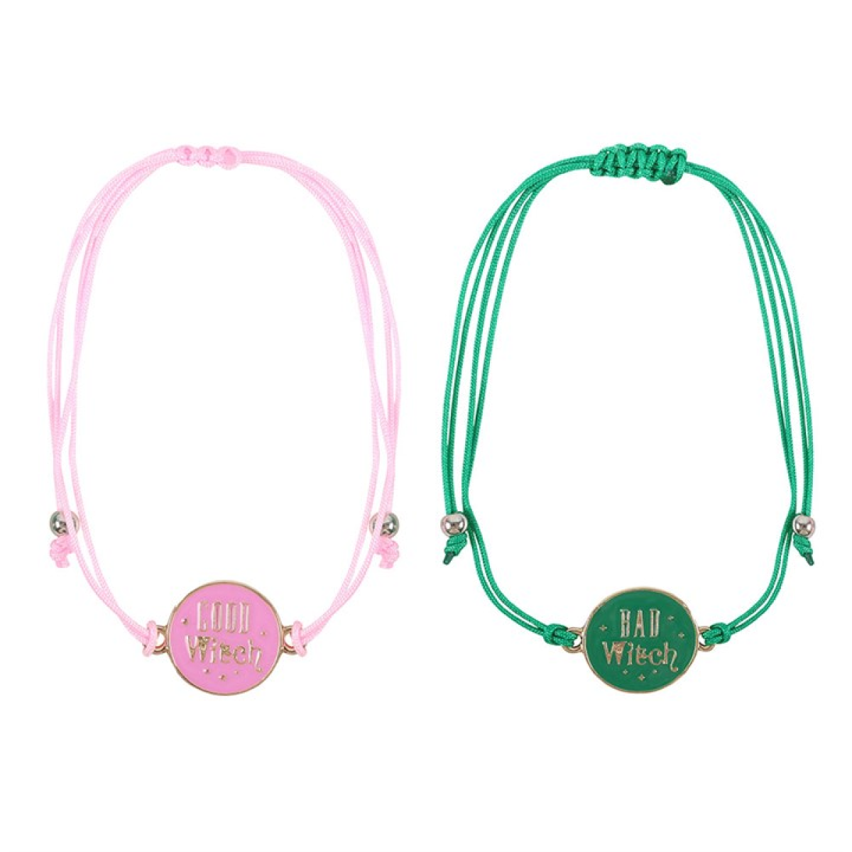 Set of 2 Good Witch and Bad Witch Bracelets Set of 2 Good Witch and Bad Witch Bracelets - Image 4