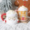 Candy Cane Gingerbread House Mug Candy Cane Gingerbread House Mug